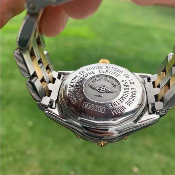 Breitling Shadow Flyback 18kt - Picture 3 of 3